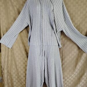 Elegant Heather Gray Women's Jumpsuit